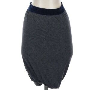 Alexander Wang Skirt Gray Small Casual Stretch Waist Band